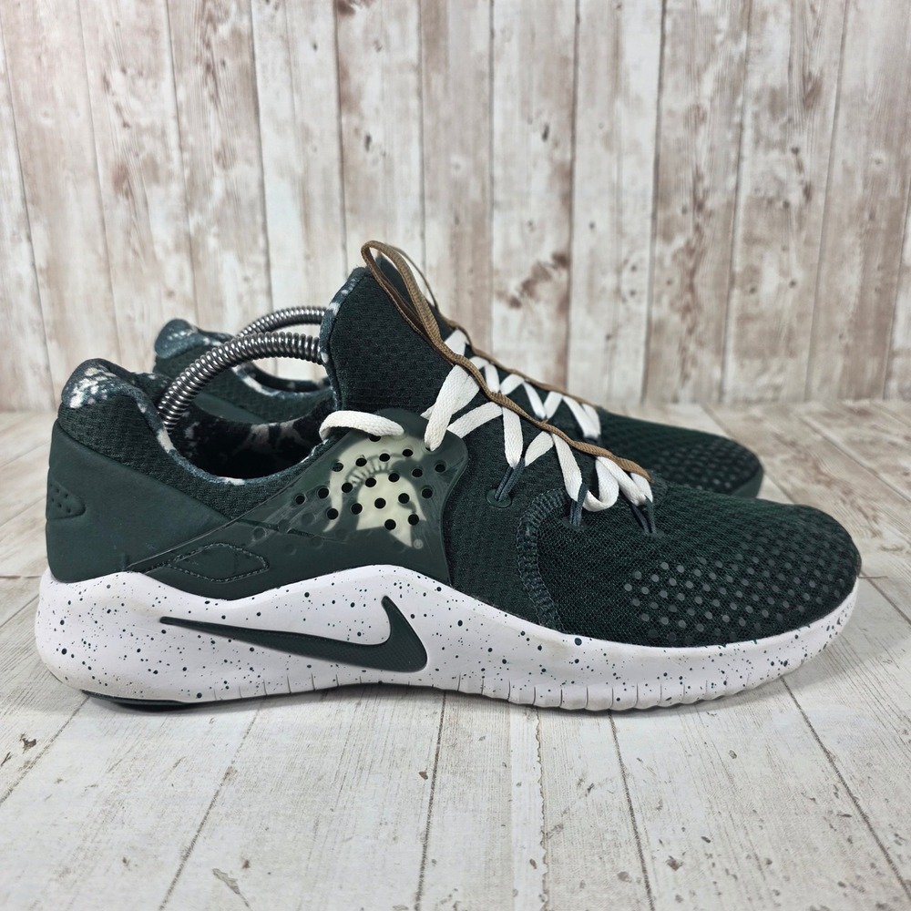 Nike Free TR 8 Michigan State Spartans Mens 10 Green White AR0429-300
